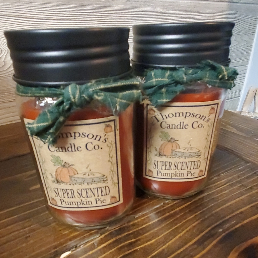 Pumpkin Pie Candle - Picture 1 of 2
